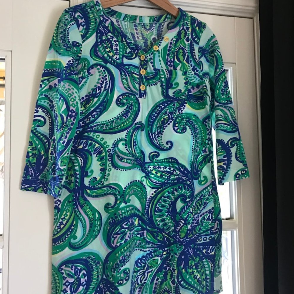 Lilly Pulitzer Dress /Tunic / Beach Cover 6-7 yrs